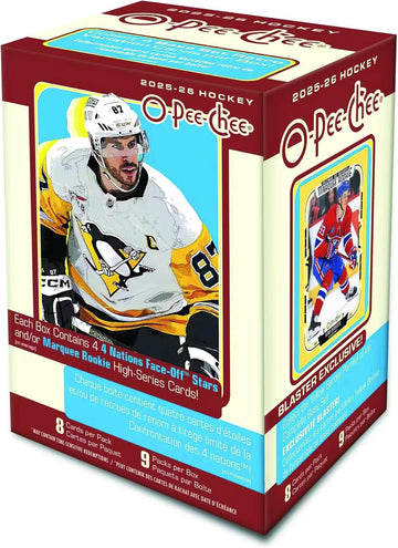 Upper Deck: O-Pee-Chee Hockey 2025-26 Blaster Box - 9 Packs Sports Cards Upper Deck