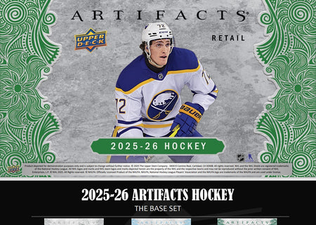 Upper Deck: 2025-26 Artifacts Hockey Blaster Box - 6 Packs Sports Cards Upper Deck