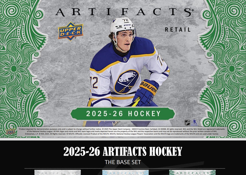 Upper Deck 2025-26: Artifacts Blaster Box Sports Cards Upper Deck