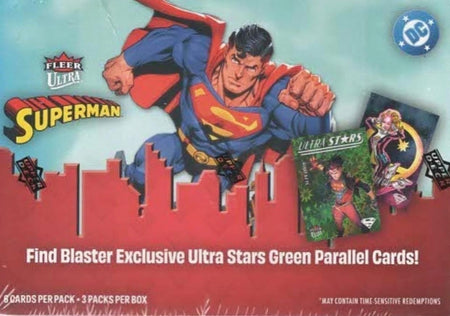 Upper Deck: Fleer Ultra - 2026 Superman Blaster Box (3 Packs) Sports Cards Upper Deck