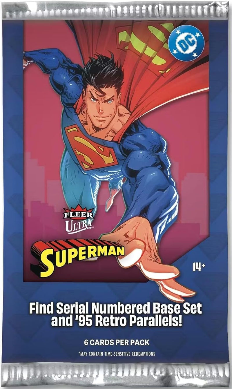 Upper Deck: Fleer Ultra - 2026 Superman Blaster Box (3 Packs) Sports Cards Upper Deck