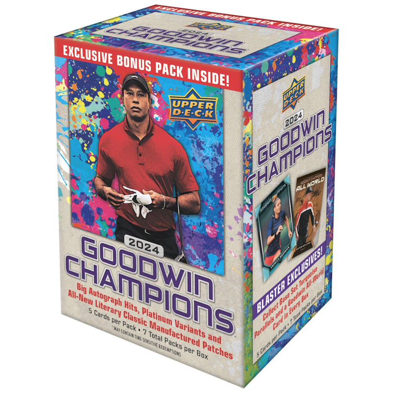 Upper Deck: 2024 Goodwin Champions Blaster Box - 6 Packs + Bonus Pack Sports Cards Upper Deck