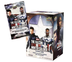 Upper Deck: Marvel Studios Falcon and the Winter Soldier Blaster Box - 5 Packs of 6 Cards Card Game Upper Deck