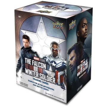 Upper Deck: Marvel Studios Falcon and the Winter Soldier Blaster Box - 5 Packs of 6 Cards Card Game Upper Deck