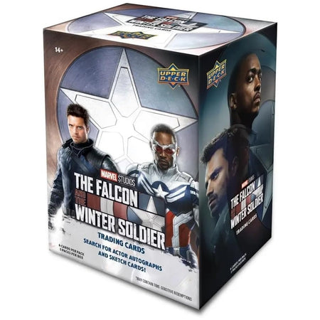Upper Deck: Marvel Studios Falcon and the Winter Soldier Blaster Box - 5 Packs of 6 Cards Card Game Upper Deck