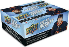 Upper Deck Series One Hockey 2021/22 Retail Box - 24 Packs Sports Cards Upper Deck
