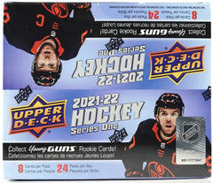 Upper Deck Series One Hockey 2021/22 Retail Box - 24 Packs Sports Cards Upper Deck