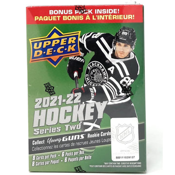 2021-22 Upper Deck Series 2 Hockey - Blaster Box (48 Cards) Sports Cards Upper Deck