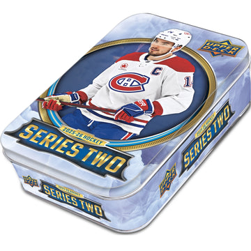 Upper Deck: 2025-26 Series 2 Hockey NHL Tin Box Sports Cards Upper Deck