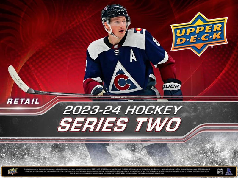 Upper Deck: 2023 - 2024 Series 2 Hockey Blaster Pack - 4 Packs Card Game Upper Deck   