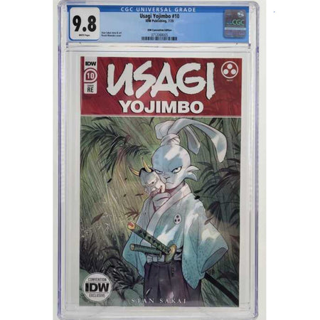 Usagi Yojimbo: #10 CGC 9.8 [Peach Momoko Convention Cvr] 2020 Comics IDW Publishing