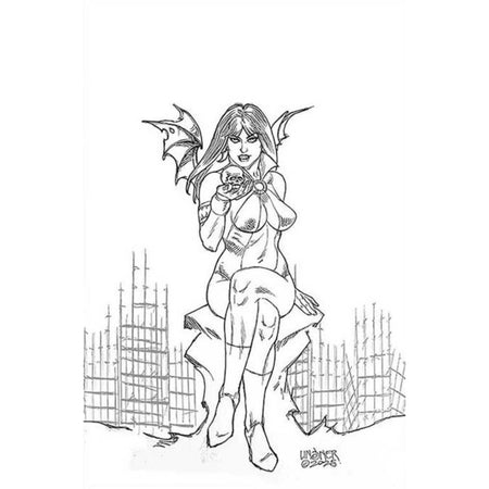 Vampirella Armageddon: #1 [Joseph Michael Linsner CVR S - 1:20] 2025 Comics IDW Publishing