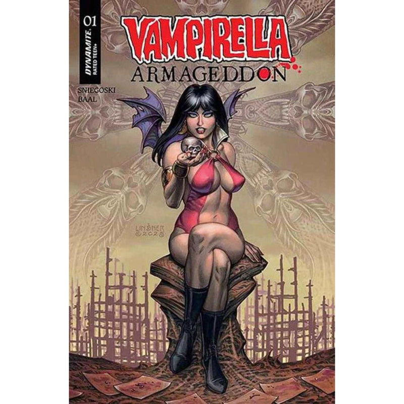 Vampirella Armageddon: #1 [Joseph Michael Linsner CVR V - 1:7] 2025 Comics IDW Publishing
