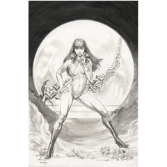 Vampirella Halloween Horror: #1 [Buzz CVR O Virgin - 1:5] 2025 Comics Dynamite Entertainment