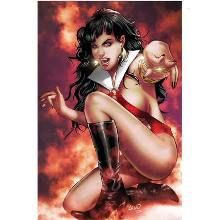 Vampirella Halloween Horror: #1 [Greg Land CVR M Virgin - 1:15] 2025 Comics Dynamite Entertainment