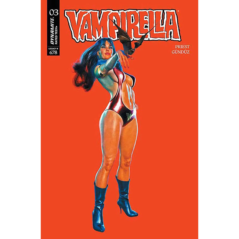 Vampirella: #3 [Mark Spears CVR ZB Red - 1:10] 2025 Comics Dynamite Entertainment