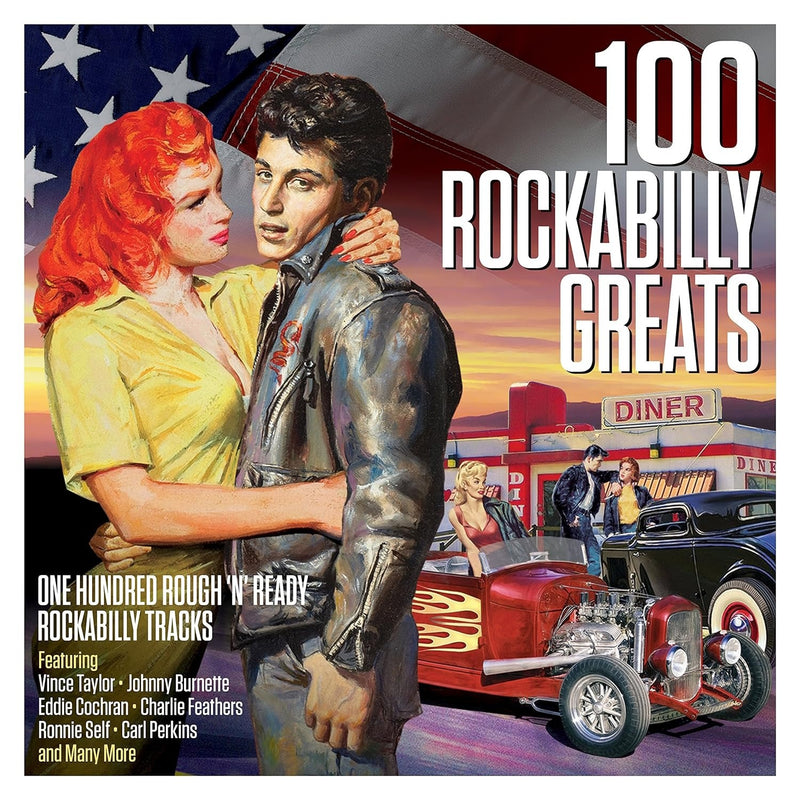 Various Artists: 100 Rockabilly Greats - 4CD Set [Audio CD] Music (CD) Not Now Music