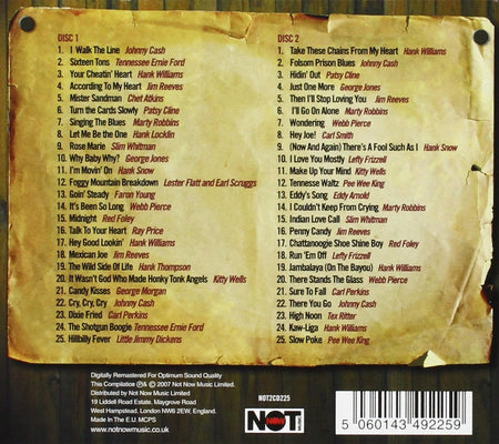 Various Artists: Country’s Greatest Hits - 2CD Set [Audio CD] Music (CD) Not Now Music