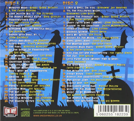 Various Artists: The Best Of Halloween - 2CD Set [Audio CD] Music (CD) Not Now Music