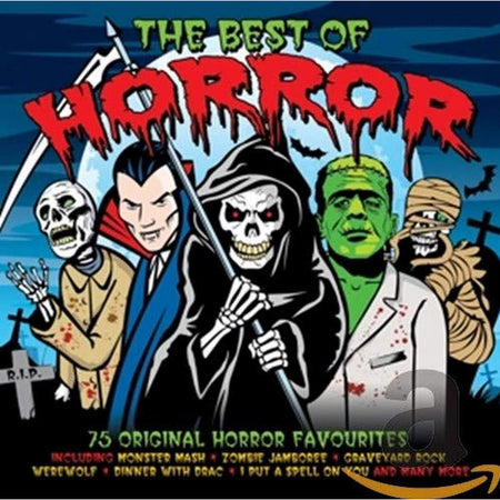 Various Artists: The Best Of Horror - 3CD Set [Audio CD] Music (CD) Not Now Music