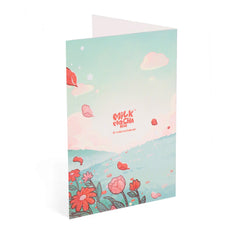Milk Mocha Bear: Valentine's Day Card - Love is in Bloom Greeting & Note Cards Milk Mocha Bear