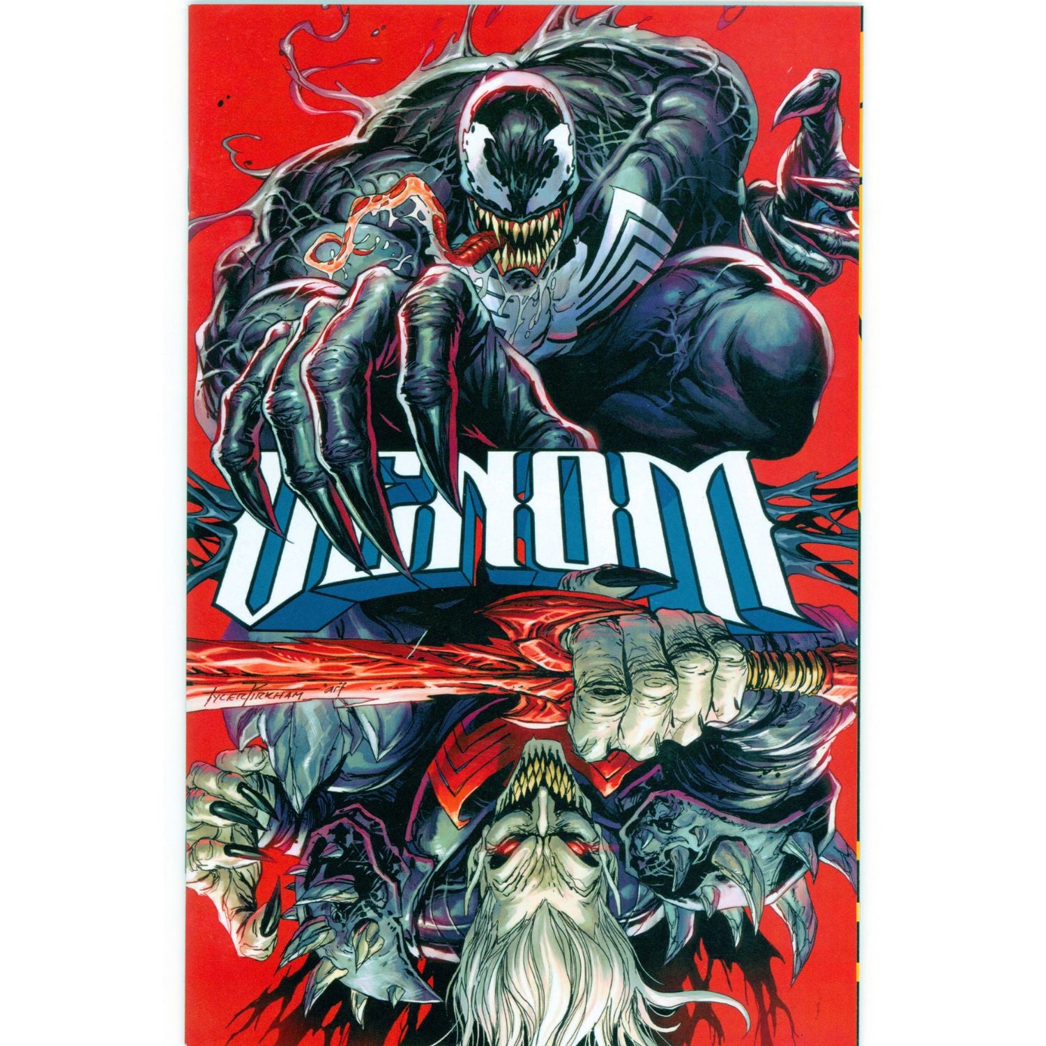 Venom: #250 [Tyler Kirkham Red Virgin Shopville NYCC Exclusive] 2025 Comics Marvel Comics
