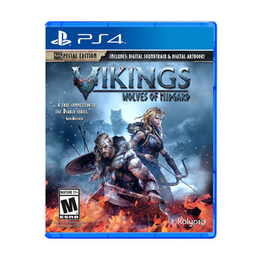 Vikings: Wolves Of Midgard [PlayStation 4] PlayStation 4 Video Game Kalypso Media   