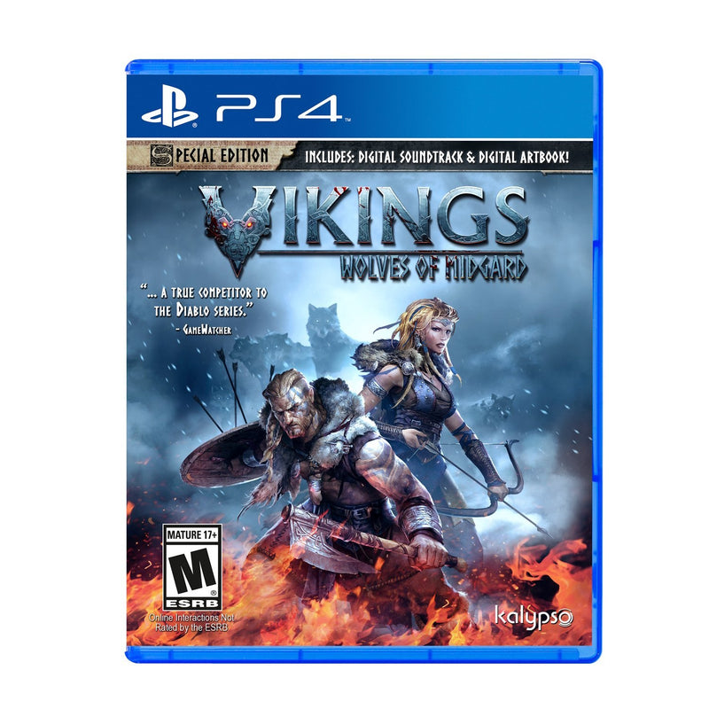 Vikings: Wolves Of Midgard [PlayStation 4] PlayStation 4 Video Game Kalypso Media   