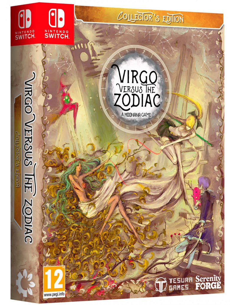 Virgo Versus the Zodiac - Collectors Edition [Nintendo Switch] Nintendo Switch Video Game Tesura Games   