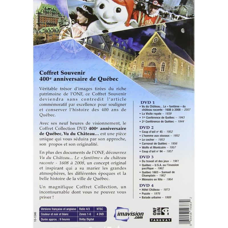 Vu Du Chateau: 400e Anniversaire de Québec - French [DVD] DVD Box Set / Series Shopville   