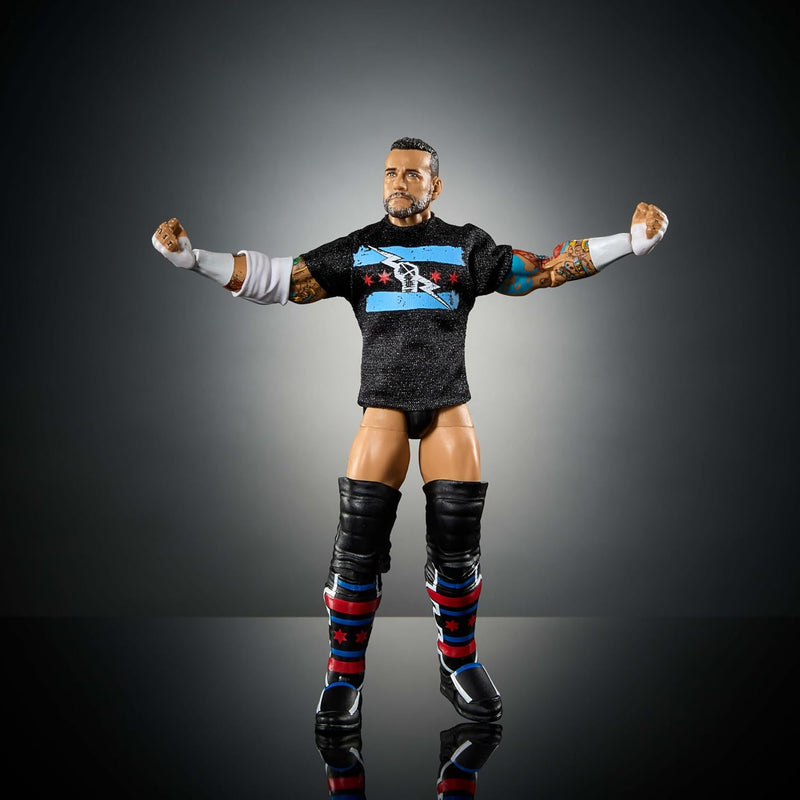 WWE Elite Collection: CM Punk Action Figure - Series #115 Toys & Games Mattel