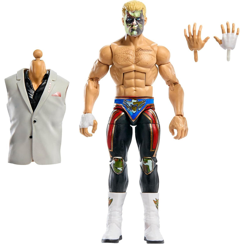 WWE Elite Collection Survivor Series: War Games Cody Rhodes - Camo Face Paint Figure Toys & Games Mattel