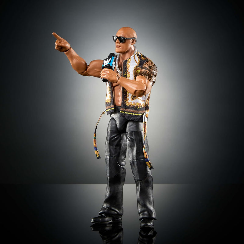 WWE Elite Collection: The Rock Action Figure - Series #115 Toys & Games Mattel