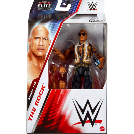 WWE Elite Collection: The Rock Action Figure - Series #115 Toys & Games Mattel