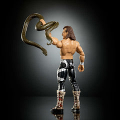 WWE Elite Collection: Wrestle Mania - Jake The Snake Roberts - BAF Sam Roberts Toys & Games Mattel