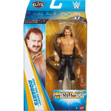 WWE Elite Collection: Wrestle Mania - Jake The Snake Roberts - BAF Sam Roberts Toys & Games Mattel