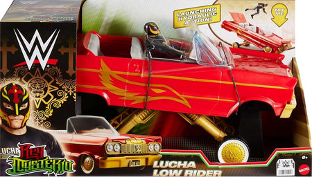 WWE: Lucha Low Rider Vehicle Set - Rey Mysterio Toys & Games Mattel