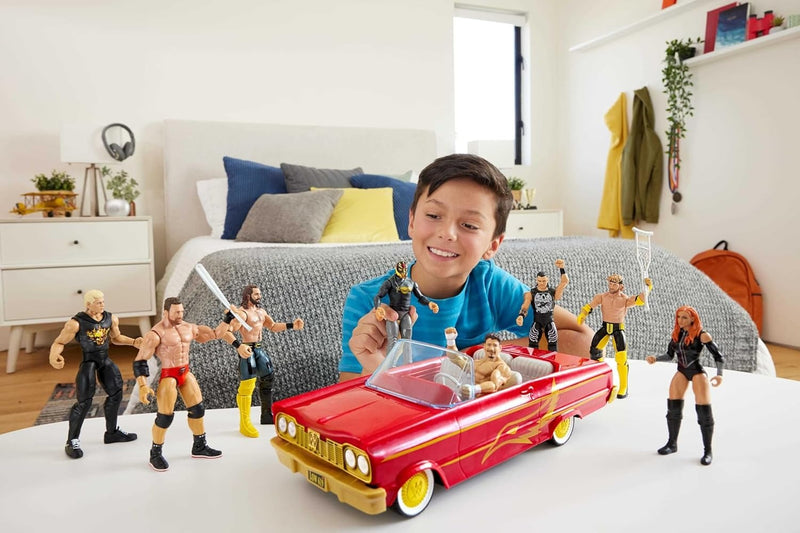 WWE: Lucha Low Rider Vehicle Set - Rey Mysterio Toys & Games Mattel