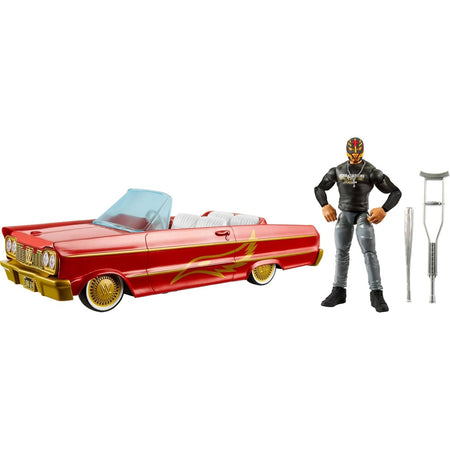 WWE: Lucha Low Rider Vehicle Set - Rey Mysterio Toys & Games Mattel