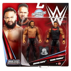WWE Main Event Showdown: Tama Tonga and Jacob Fatu Figure 2 Pack - Series 24 Toys & Games Mattel