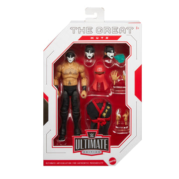 WWE Ultimate Edition: The Great Muta Action Figure (Chase Variant Black) Toys & Games Mattel