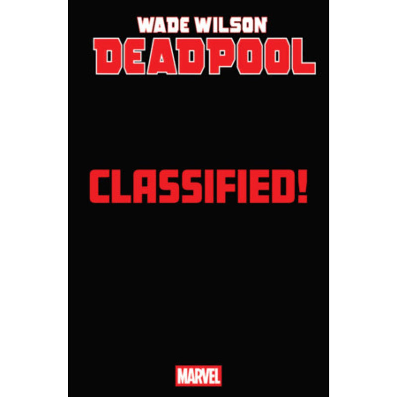 **check image and cover artist Wade Wilson Deadpool: #5 [Classified MTG - 1:50] 2026 Comics Marvel Comics