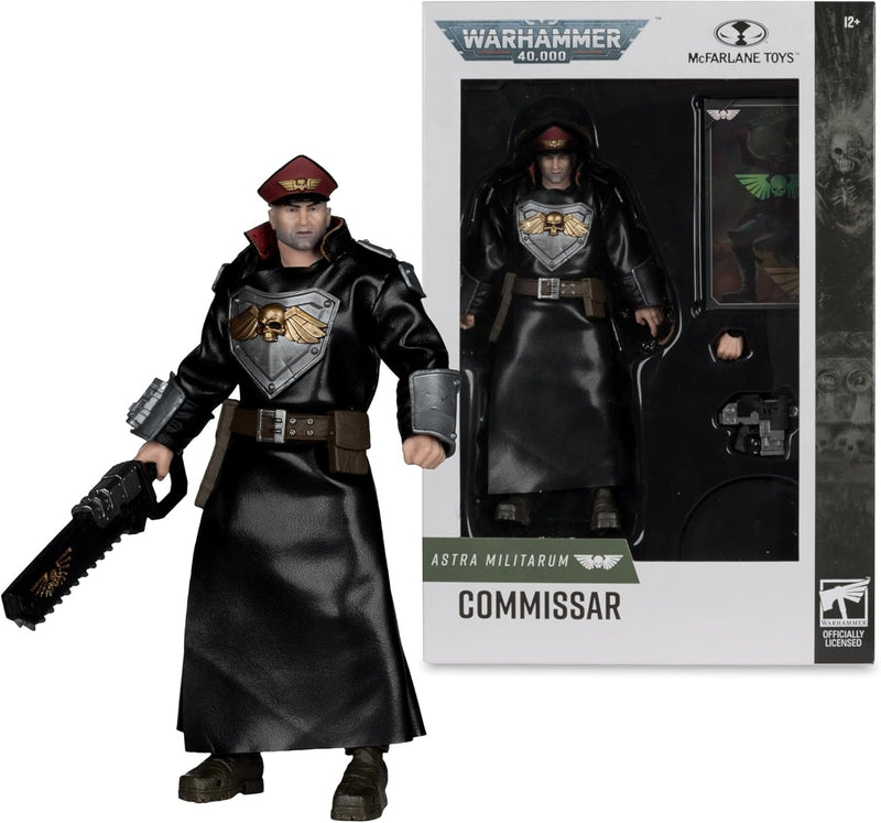 Warhammer 40000: Commissar - Astra Militarum - 7" Figure Toys & Games McFarlane Toys