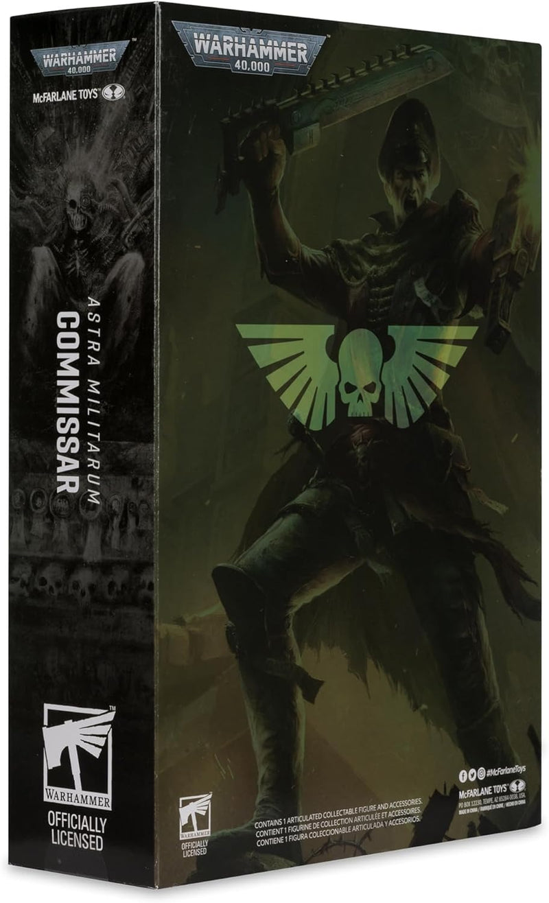 Warhammer 40000: Commissar - Astra Militarum - 7" Figure Toys & Games McFarlane Toys