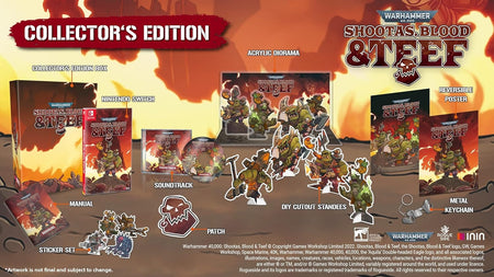 Warhammer 40k: Shootas, Blood and Teef - Collector's Edition [Nintendo Switch] Nintendo Switch Collector Strictly Limited Games