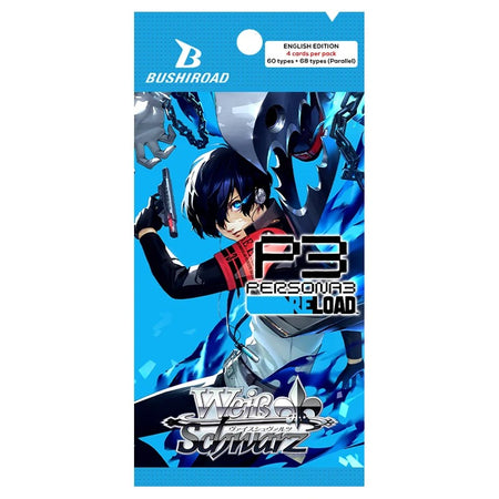 Weiss Schwarz TCG: Persona 3 Reload Premium Booster Box - 6 Packs Card Game Bushiroad