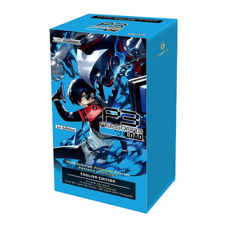 Weiss Schwarz TCG: Persona 3 Reload Premium Booster Box - 6 Packs Card Game Bushiroad