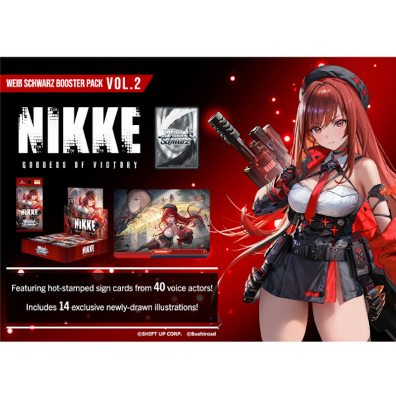 Weiss Schwarz TCG: Goddess of Nikke Volume 2 Booster Box Card Game Bushiroad