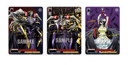 Weiss Schwarz TCG: Nazarick Tomb of the Undead Vol.3 Extra booster - 6 Packs Card Game Bushiroad