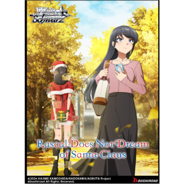 Weiss Schwarz TCG: Rascal Does Not Dream of Santa Claus Booster Box - 10 Packs